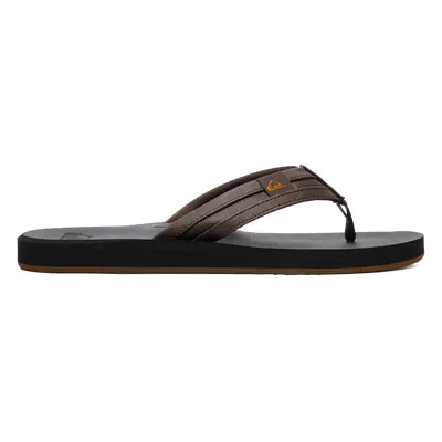 Quiksilver pantofle Carver Squish brown black