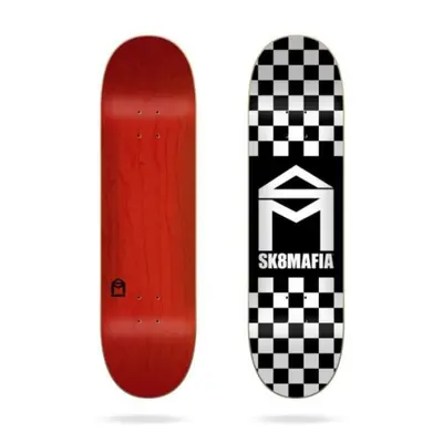 Sk8Mafia deska House Logo Checker Black 8"x32" Sk8Mafia Deck