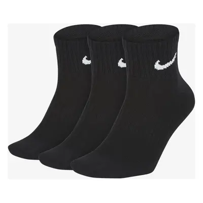 Nike ponožky Everyday Ltwt Ankle 3e black