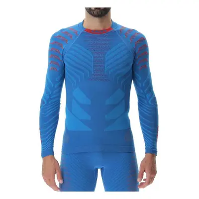 Uyn tričko Man Resilyon Uw Shirt Lg_Sl. Turtle Neck blue/red