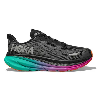 Hoka One One obuv Clifton 9 Gtx W black electric aqua