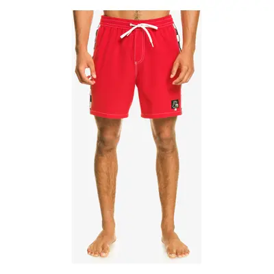 Quiksilver šortky Original Arch Volley 17NB high risk red