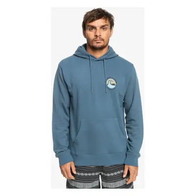 Quiksilver mikina QS Bubble Stamp Hoodie bering sea