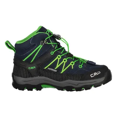 CMP obuv Kids Rigel Mid Trekking Shoe Wp blue/gecko