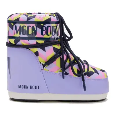 Moon Boot sněhule Icon Low Optical lilac cyber