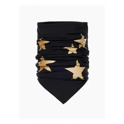 Goldbergh nákrčník Starlight Neckwarmer black gold