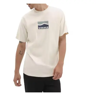 Vans tričko Center Sidestripe Ss Tee antique white