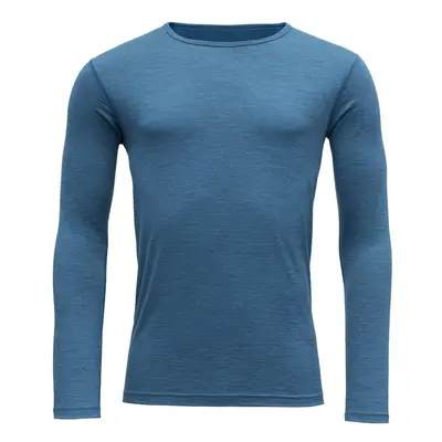 Devold tričko Breeze Merino 150 blue melange