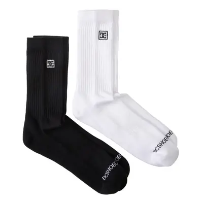 DC ponožky Shoe Co Crew 2Pk white