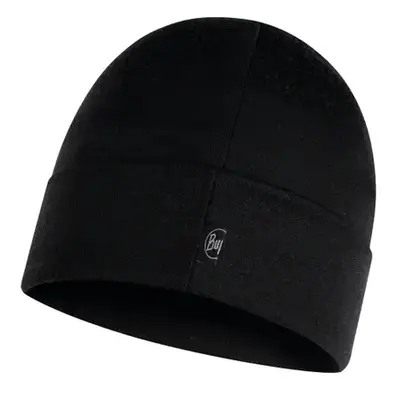 Buff čiapka Merino Heavyweight solid black