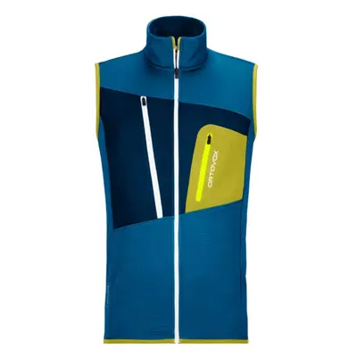 Ortovox vesta Fleece Grid Vest M heritage blue