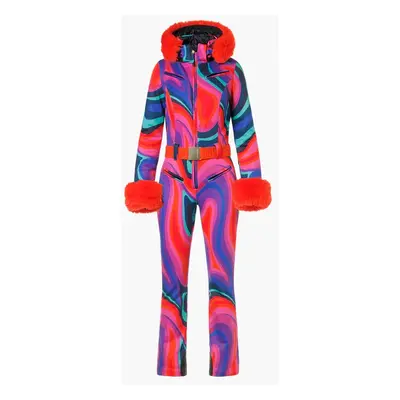 Goldbergh overal La Fete Faux Border Ski Suit absinthe rainbow