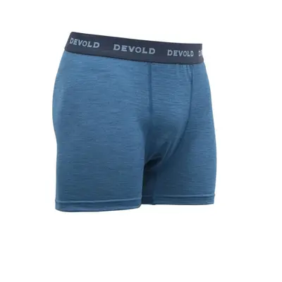 Devold boxerky Breeze Merino 150 blue melange