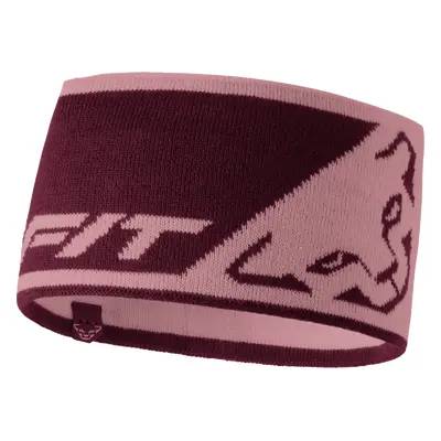 Dynafit čelenka Leopard Logo Headband mokarosa