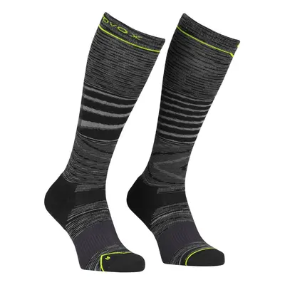 Ortovox ponožky Ski Tour Lt Comp Long Socks M black steel blend