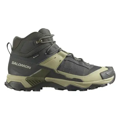 Salomon obuv X Ultra 5 Mid Gtx peat gray green dark blue