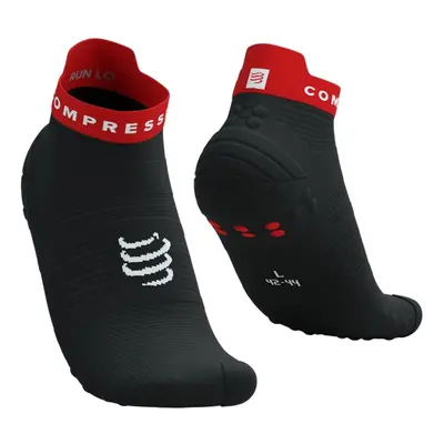 Compressport ponožky Pro Racing Socks V4.0 Run Low black core red