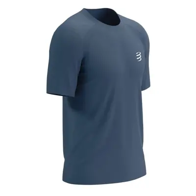 Compressport tričko Performance Ss Tshirt M indigo