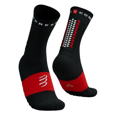 Compressport ponožky Ultra Trail Socks V2.0 black red