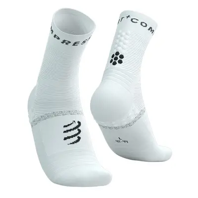 Compressport ponožky Pro Marathon Socks V2.0 white black