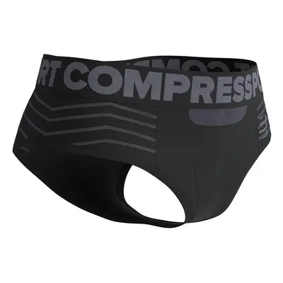 Compressport boxerky Seamless Boxer W black grey