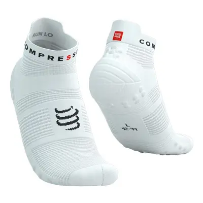 Compressport ponožky Pro Racing Socks V4.0 Run Low white black