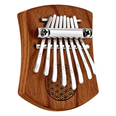 MEINL Sonic Energy perkusní nástroj 8-tónová Mini Kalimba červené zebrové dřevo 7 x 5 cm Typ: Kv