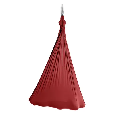 Aerialsilks Aerial Yoga Natura Yoga Hammock set síť na Fly jógu a Aerial jógu - 4 m Barva: Vínov