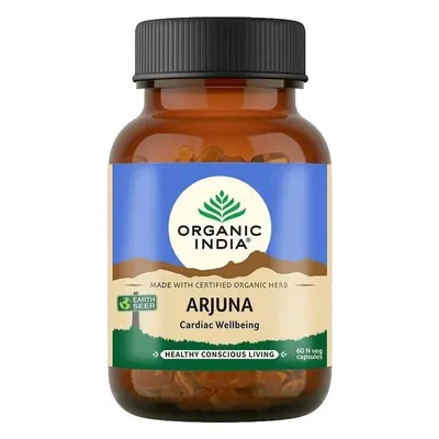 Organic India Organic Indie Arjuna kapsle 60 ks zdravé srdce a cévy