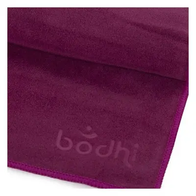 Bodhi Yoga Bodhi jóga ručník na ruce No Sweat 68 x 40 cm Barva: Baklažánová