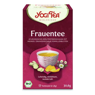 Yogi Tea Women 's Tea (Ženský čaj) ajurvédský bylinný čaj 17 x 1,8 g