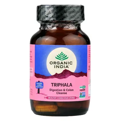 Organic India Triphala kapsle 60 ks detoxikace, trávicí trakt, močové cesty