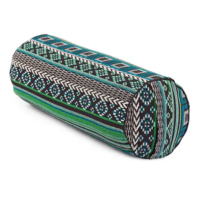 Bodhi Yoga Bodhi Bolster na jógu ETHNO kolekce špalda 100% bavlna 65 x 23 cm Barva: Jacquard zel