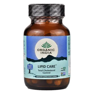 Organic India Lipid Care kapsle 60 ks zdravá hladina cholesterolu