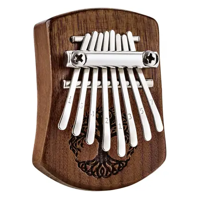 MEINL Sonic Energy perkusní nástroj 8-tónová Mini Kalimba červené zebrové dřevo 7 x 5 cm Typ: St