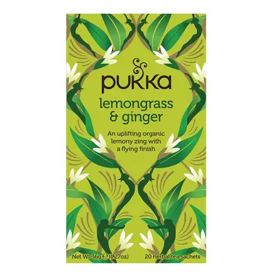 PUKKA Herbs Ajurvédský Bio čaj Lemongrass & Ginger 20 ks