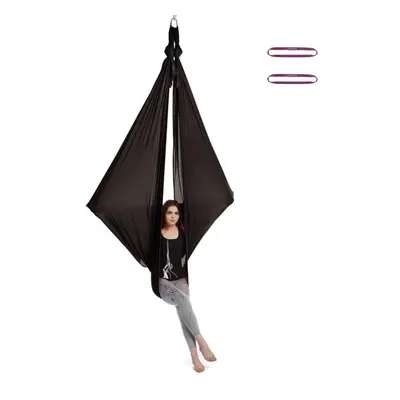 Aerialsilks Aerial Yoga Yoga Hammock AIR síť na Fly jógu a Aerial jógu délka - 7 m Barva: Černá