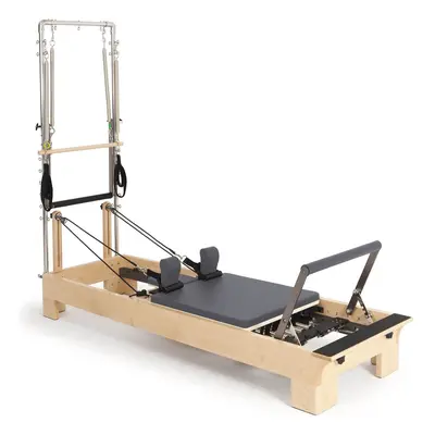 Elina Pilates Wood Reformer 237 cm Barva: Šedá s věží