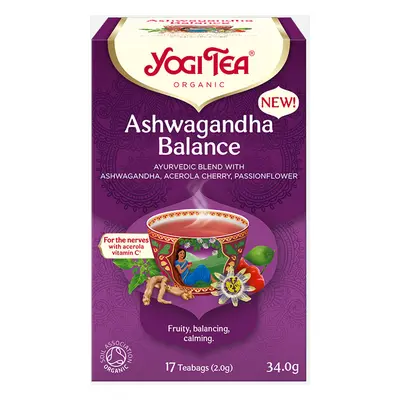 Yogi Tea Ashwagandha Balance ájurvédský čaj 17 x 2 g