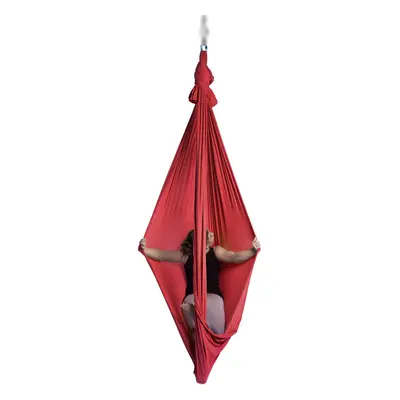 Aerialsilks Aerial Yoga Natura Yoga Hammock set síť na Fly jógu a Aerial jógu - 7 m Barva: Černá