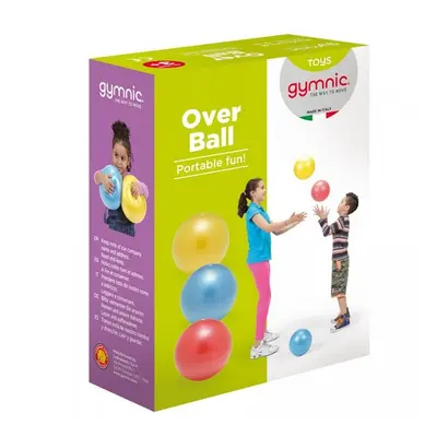 Gymnic Overball rehabilitační míč na cvičení 23 cm Barva: Žlutá