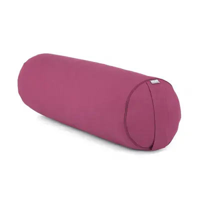 Bodhi Yoga Bolster Basic - lilková 65 x 23 cm špalda Náplň: Kapok