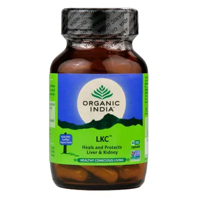 Organic India LKC kapsle 60 ks zdravá játra, ledviny, žlučové cesty