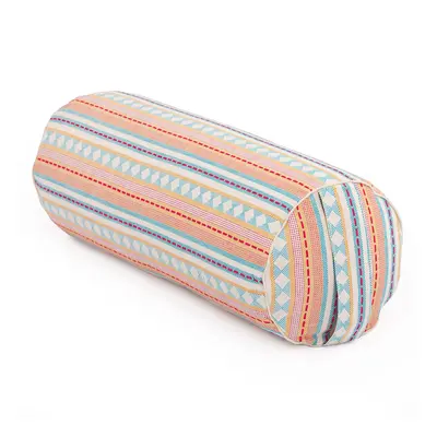 Bodhi Yoga Bodhi Bolster na jógu ETHNO kolekce špalda 100% bavlna 65 x 23 cm Barva: Meruňková