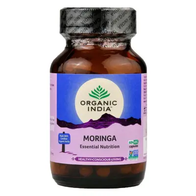 Organic India Moringa kapsle 60 ks vitamíny a minerály