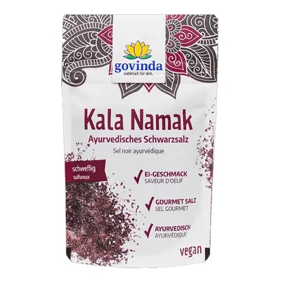 Govinda Ayurvedic Black Salt ajurvédská černá sůl Kala Namak 150 g