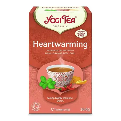 Yogi Tea Heartwarming ajurvédský bylinný čaj, 17×1,8g