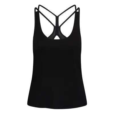 Bodhi Niyama Essentials Tanvi Racerback Yoga Tank Top dámské tílko černé Velikost: XL