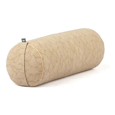 Bodhi Yoga Bodhi Bolster na jógu Classic LAHARI 62 x 22 cm náplň špalda Barva: Zlatá