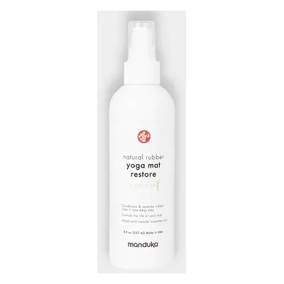 Manduka Natural Rubber Yoga Mat Restore čistič na podložky na jógu 237 ml